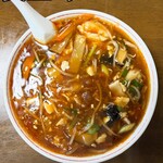 藤 - ピリ辛豆腐ラーメン