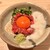 京の焼肉処 蓮蔵 - 料理写真:とろろ山葵ユッケ風