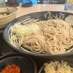 ゆで太郎 もつ次郎 - 料理写真:蕎麦は冷やし。
