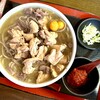 希林 - 元祖もつそば980円税込＋大盛り260円＋辛みそ50円
