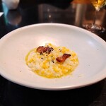 ラ・ボンヌターブル - とうもろこしのリゾット