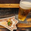 松江の台所 こ根っこや - マルエフの生とタコのマリネ