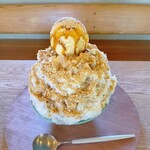 天然酵母のパンとおやつ　Kumu - 黒蜜きな粉かき氷