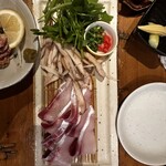 鶏と魚と炭火焼き 燈 - 