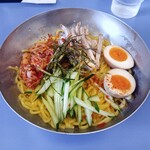 来来亭 - 料理写真:味玉キムチ冷麺