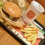 バーガーキング - ドリンク写真:スモーキーBBQワッパーセット(1,070円)2026年8月