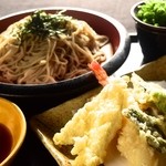 美やじま - 料理写真:天ざる