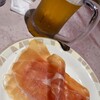 サイゼリヤ - 生ハムとビール