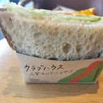 スターバックスコーヒー - クラブハウス石窯カンパーニュサンド