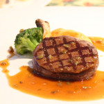 Le Vent Vert - 国産牛フィレ肉のグリエ 信州安雲野産わさびソース