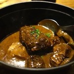 北参道 LA CAVE - ［２回目］牛すね肉の赤ワイン煮込み(2400円)