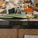 すし辰の立ち食い - 初期状態