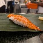 すし辰の立ち食い - 茹で海老
