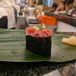すし辰の立ち食い - ネギトロ軍艦