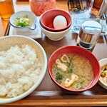 すき家 - 料理写真:2026年8月 納豆たまかけ定食