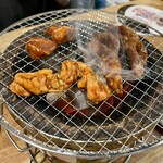 炭火焼ホルモンたつや - ホルモン