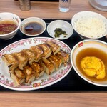 餃子の王将 - 料理写真:復活餃子定食