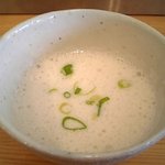 カフェ ソラノキ - 今週のオーガニックランチ（豆乳スープ）です