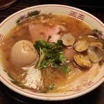 フスマにかけろ 中崎壱丁 中崎商店會1-6-18号ラーメン - ☆中崎壱丁塩らーめん(味玉付)