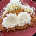 かつや - 料理写真:おろしカツ定食 1,067円→期間限定902円 ライス大盛り無料 とん汁(大)に変更 +55円