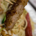 せんば自由軒 - お肉はちょっと薄い。（価格相応）