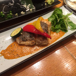 こけら - ヒラメのムニエル ウニソース1280円