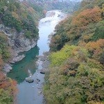 福島屋 - 白川橋から観た荒川の紅葉