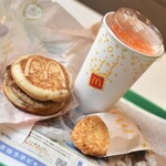 マクドナルド - 料理写真:マックグリドルソーセージセット(530円→モバイルクーポンで480円)2026年8月