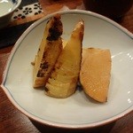 蕎麦切り 酒 大愚 - 筍焼き