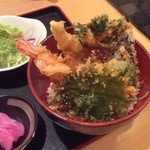 Meisui Teuchi Dokoro Taisou - 本日のセット:天丼