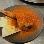 神戸手羽唐専門店 鶏冠屋 - 手羽唐2号店限定じごく（激辛）税込264円（R7.9時点）