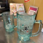 神戸手羽唐専門店 鶏冠屋 - メガみど姉特製翠ジンソーダ 税込880円（R7.9時点）