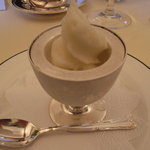 シェ松尾・松濤レストラン - お口直しのシャーベット