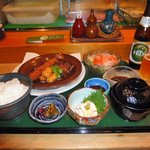 日本料理よしの - 夜のステーキ御膳\1,800