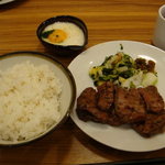 Gyutan Sumiyaki Rikyuu - 牛たん定食＋とろろ