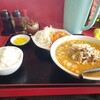 四川 - ランチメニュー　エビチリと坦々麺　￥880