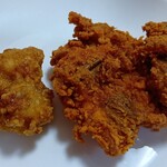 ケンタッキーフライドチキン - 料理写真:グリーンホットウィング&レッドホットチキン