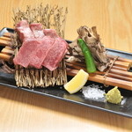 [Miyagi] Sendai specialty: thick-sliced Cow tongue Teppan-yaki