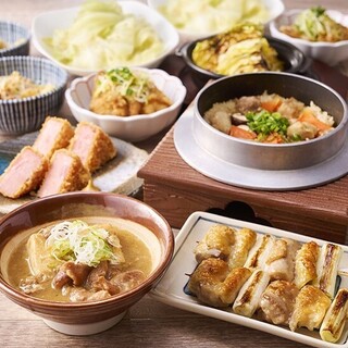 名物堪能！コース飲み放題付き3500円（税込）