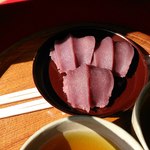 赤福 本店 - 朝一赤福、こちらはシェア