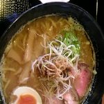 実咲庵 - 煮干ラーメン　柚子こしょう付