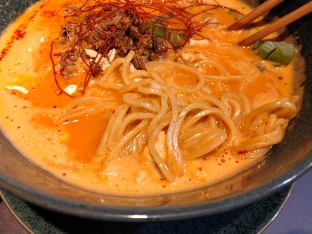 Closed]Rakkou - Sannomiya/Tantan-men (Spicy noodle soup) | Tabelog