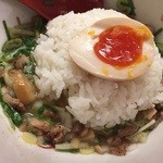 中村商店 - 期間限定「煮干し塩まぜそば(700円)」