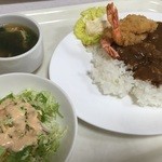 レストラン スワン - 海老フライカレーは980円