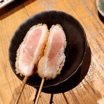 串カツ くし丸 - 鶏ハム串かつ　590円