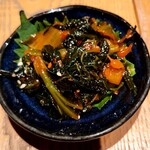 串カツ くし丸 - 広島菜キムチ　390円