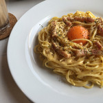 サウンドビレッジカフェ - 本日のパスタランチ890円(パスタ、ドリンク、ワッフル)