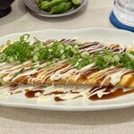 串カツ田中 - 葱まみれチー平焼き