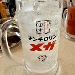 串カツ田中 - チンチロリンメガレモンサワー