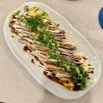 串カツ田中 - 葱まみれチー平焼き
